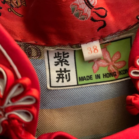 Vintage Dress red Vintage - Picture 5 of 5